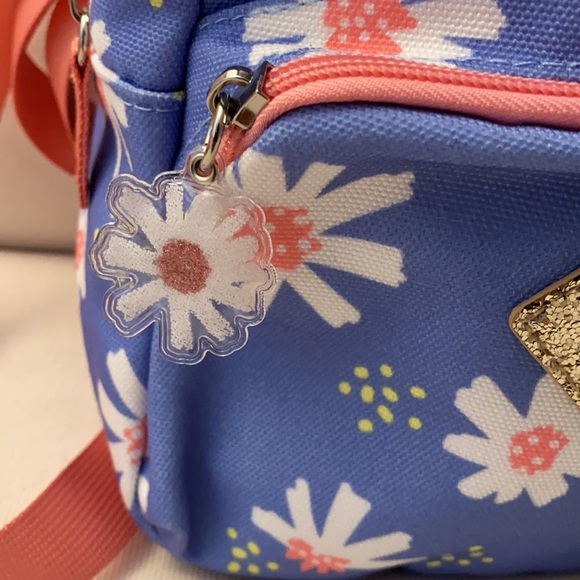 Cat and Jack mini floral print backpack - Picture 2 of 7